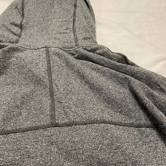 Lululemon Womens Om & Roam Pullover Sz 8 Heathered Grey Black Soft Loose W3F28S - Picture 11 of 11